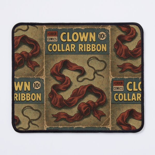 Item preview, Horror Ephemera Cover: Clown collar ribbon designed and sold by bapupa.