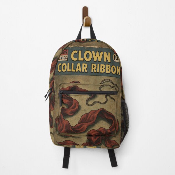Item preview, Horror Ephemera Cover: Clown collar ribbon designed and sold by bapupa.
