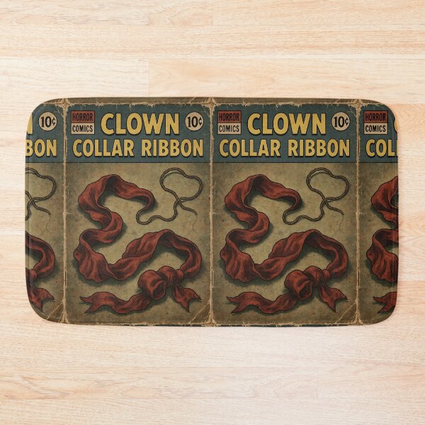 Item preview, Horror Ephemera Cover: Clown collar ribbon designed and sold by bapupa.