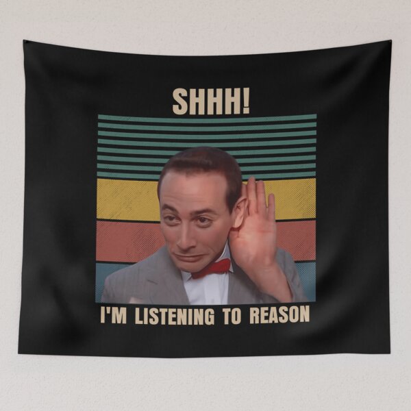 Item preview, Pee Wee Herman - Shhh I'M Listening To Reason  Pee-Wee Her designed and sold by AlexandrineSto.