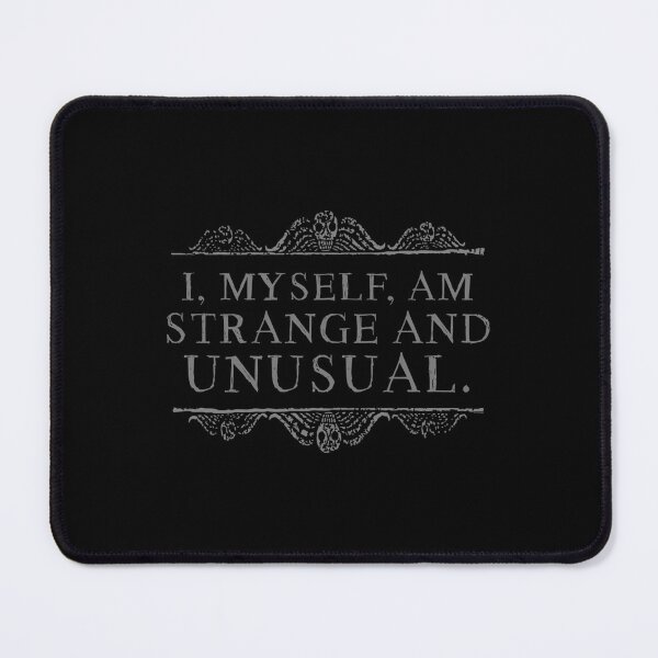 Item preview, I Myself Am Strange And Unusual. designed and sold by LandonThom.