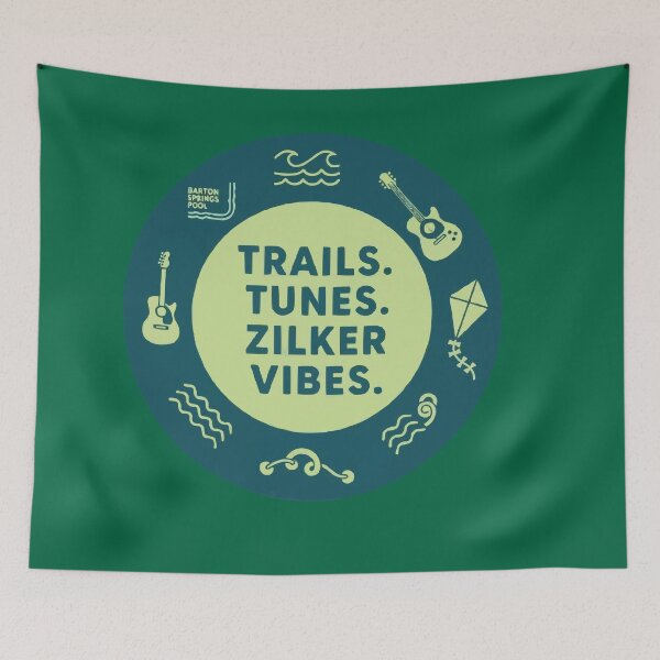 Item preview, Zilker Park designed and sold by bihtti.