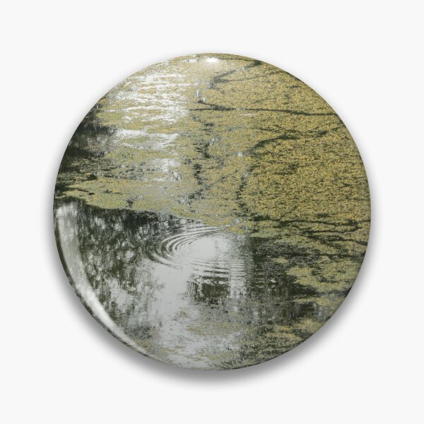 Item preview, Duck Tracks Natural Abstract on Aquatic Plants designed and sold by Georgia Mizuleva.