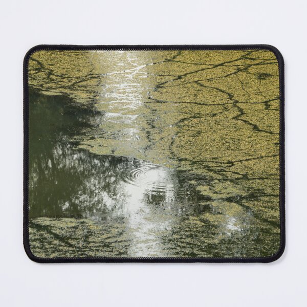 Item preview, Duck Tracks Natural Abstract on Aquatic Plants designed and sold by Georgia Mizuleva.