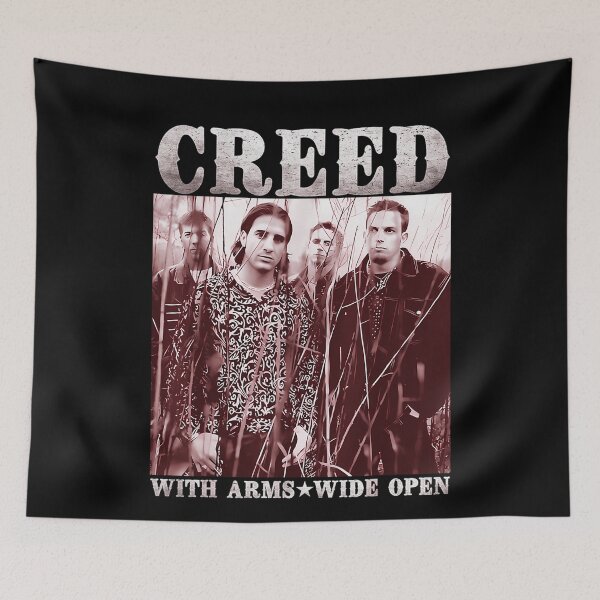 Item preview, Retro 2000s Rock Atmosphere C.re.ed Graphic Illustration designed and sold by BrianaLarson.
