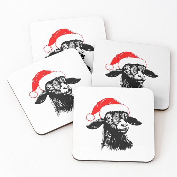 Item preview, Christmas Goat Charm designed and sold by JollyCritters.