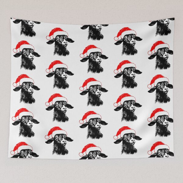 Item preview, Christmas Goat Charm designed and sold by JollyCritters.