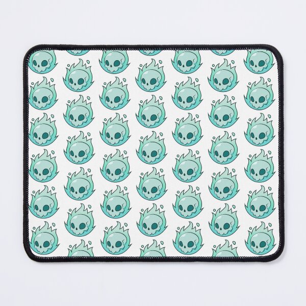 Item preview, Blue Fire Skull designed and sold by kyokyyosei.