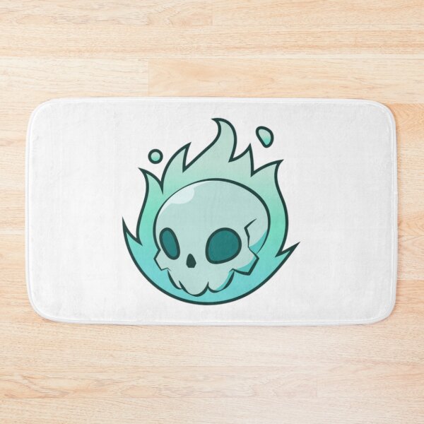 Item preview, Blue Fire Skull designed and sold by kyokyyosei.