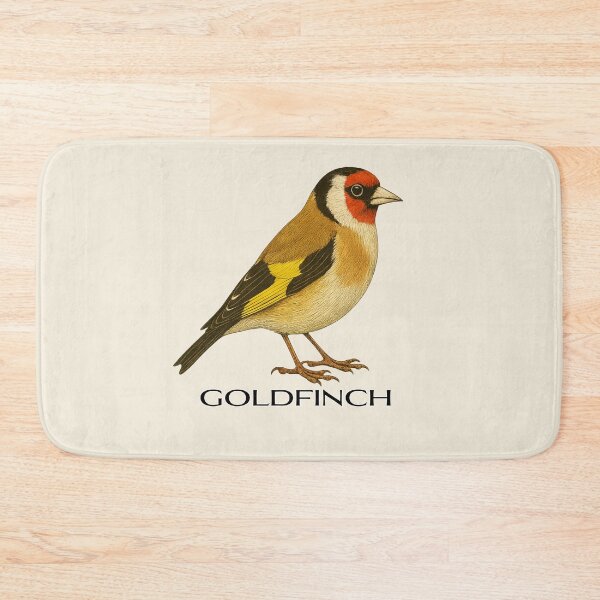 Item preview, Goldfinch – Vintage Field Guide Style Bird Illustration for Nature Lovers & Forest School designed and sold by The Digital Compass.
