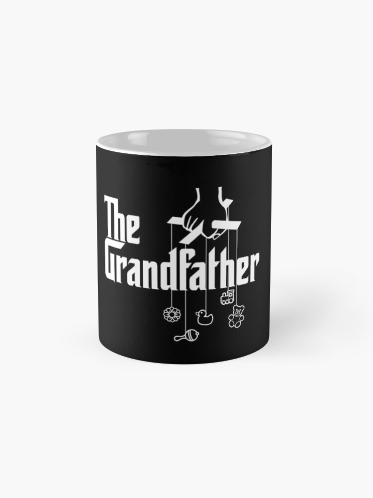 Thumbnail 4 of 6, Coffee Mug, The Grandfather - Mafia Movie Logo Spoof designed and sold by andabelart.