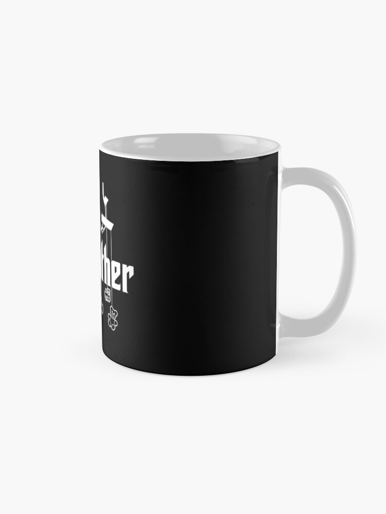 Thumbnail 5 of 6, Coffee Mug, The Grandfather - Mafia Movie Logo Spoof designed and sold by andabelart.