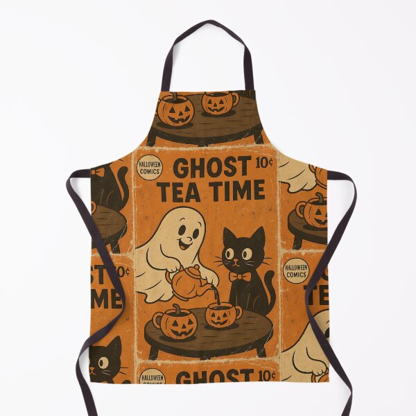 Item preview, Spooky Cute Halloween: Ghost tea time designed and sold by bapupa.