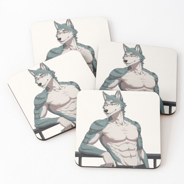 Item preview, Legoshi Wolf Beastars Anime Design – Kawaii Manga Style designed and sold by StudioJohan.