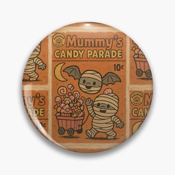 Item preview, Spooky Cute Halloween: Mummy’s candy parade designed and sold by bapupa.