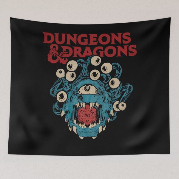 Item preview, The Dungeons And Dragons Retro Wave designed and sold by JacynthePrice.