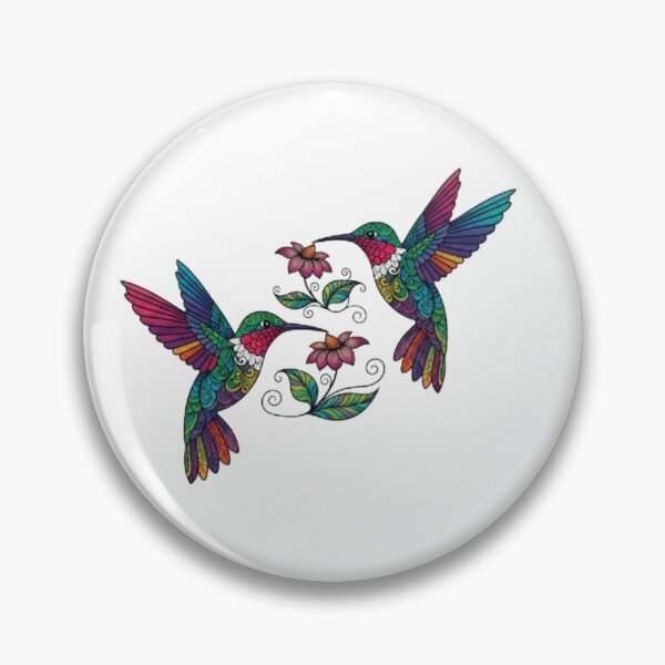 Item preview, Beautiful natural colored hummingbirds designed and sold by PP&RAINBOW SHOP.