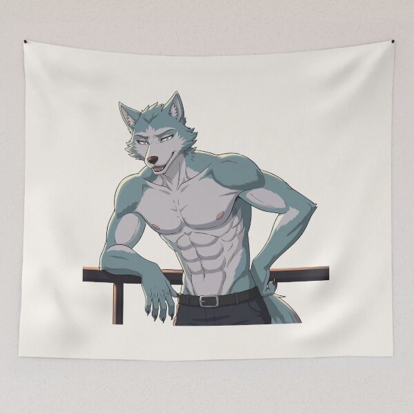 Item preview, Legoshi from Beastars – Wolf Anime Art designed and sold by StudioJohan.