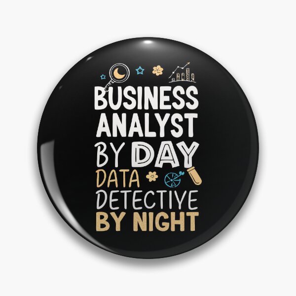 Item preview, Business Analyst by Day, Data Detective by Night – Funny Data Design designed and sold by VividOrganica.