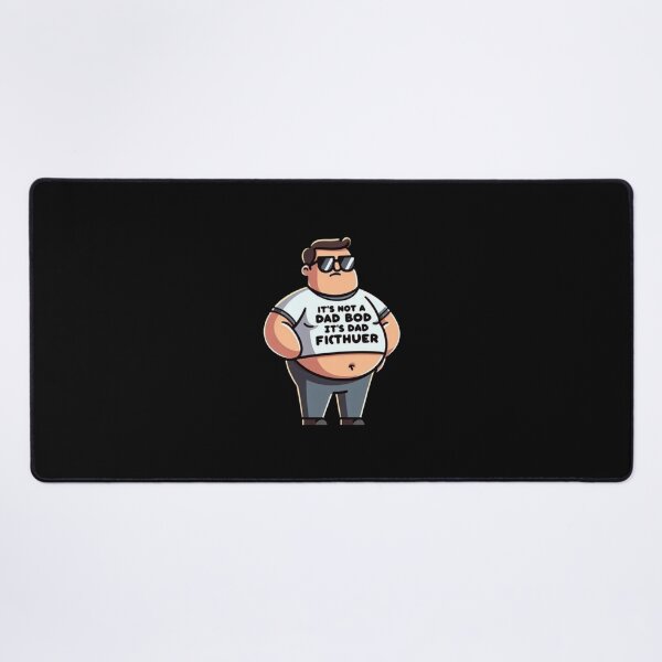 Item preview, It’s Not a Dad Bod, It’s a Father Figure T-Shirt – Funny Cartoon Dad Humor Gift for Fathers & Husbands designed and sold by PixelPlush.