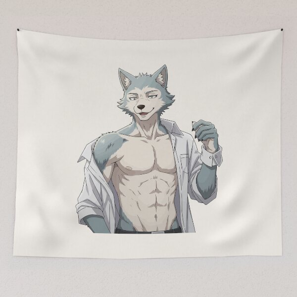 Item preview, Legoshi Beastars Wolf – Manga & Netflix Anime Art designed and sold by StudioJohan.