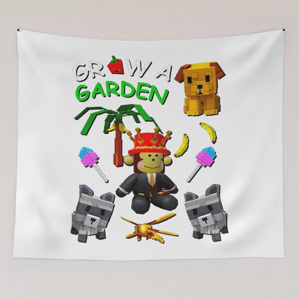 Artikelvorschau, Grow A Garden Gamer Süßigkeiten Blüte Obst Palme Affe Pet_AMZ B0FLDFPJV8 entworfen und verkauft von chounrenzim.