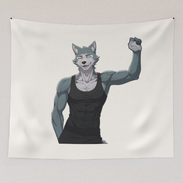 Item preview, Wolf Legoshi – Kawaii Anime & Manga Design designed and sold by StudioJohan.
