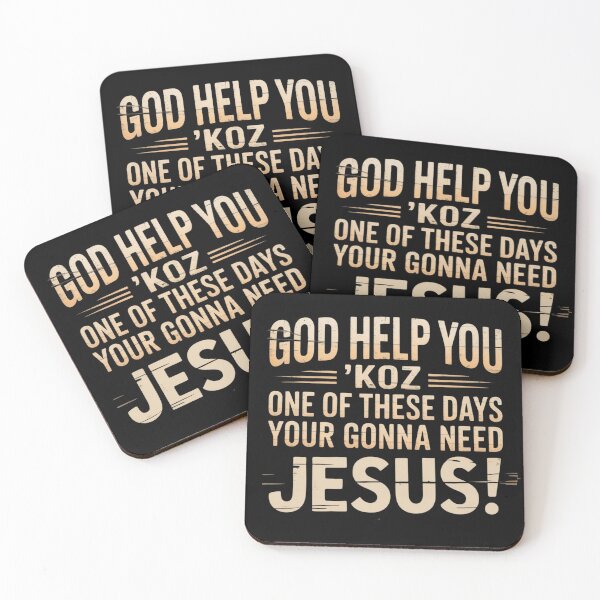 Item preview, God Help You Because One Of These Days You're Going To Need Jesus  designed and sold by Flirt-Teez.