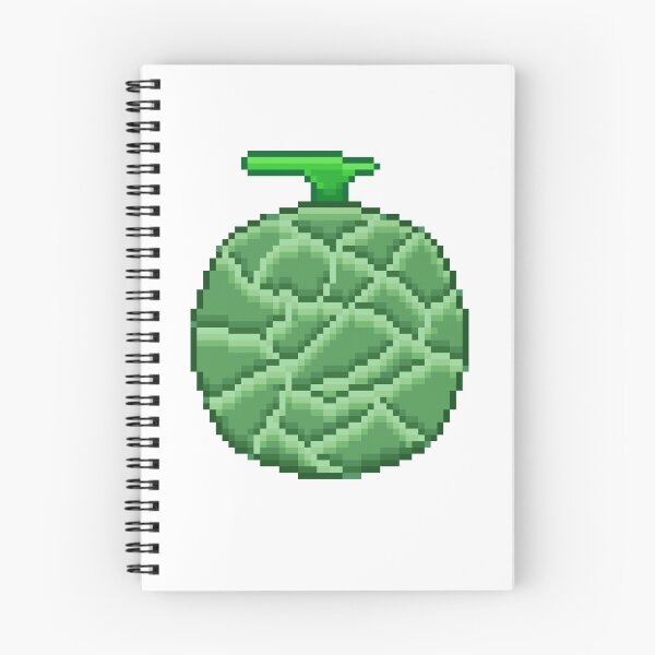 Item preview, A delicious pixelart Green Nutmeg Melon designed and sold by CyberphnxArtz.