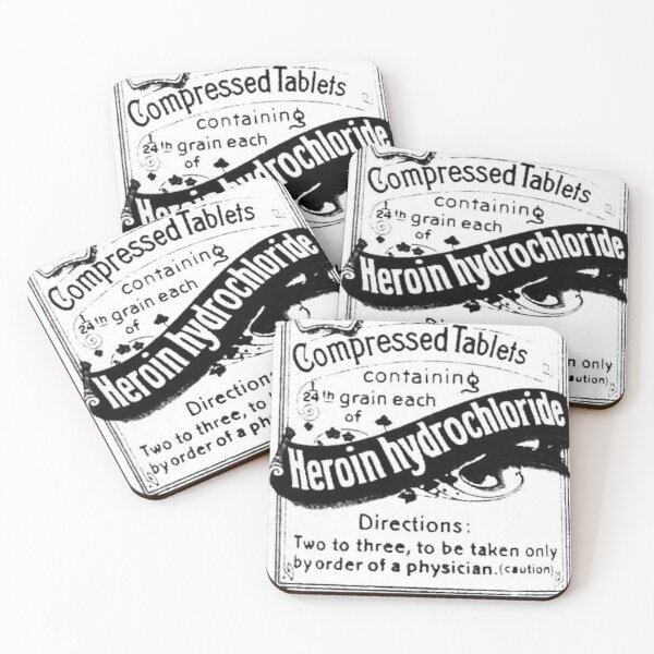 Item preview, Vintage style aspirin label logo designed and sold by fourfacesdesign.