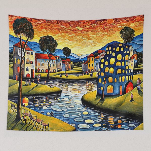Item preview, Relaxing by the river 2 designed and sold by George Hutton Hunter.