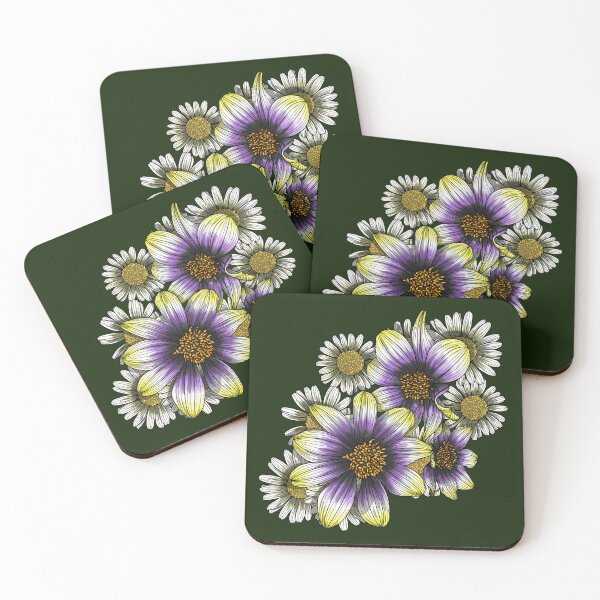 Item preview, Flores no binarias designed and sold by Art by Veya.