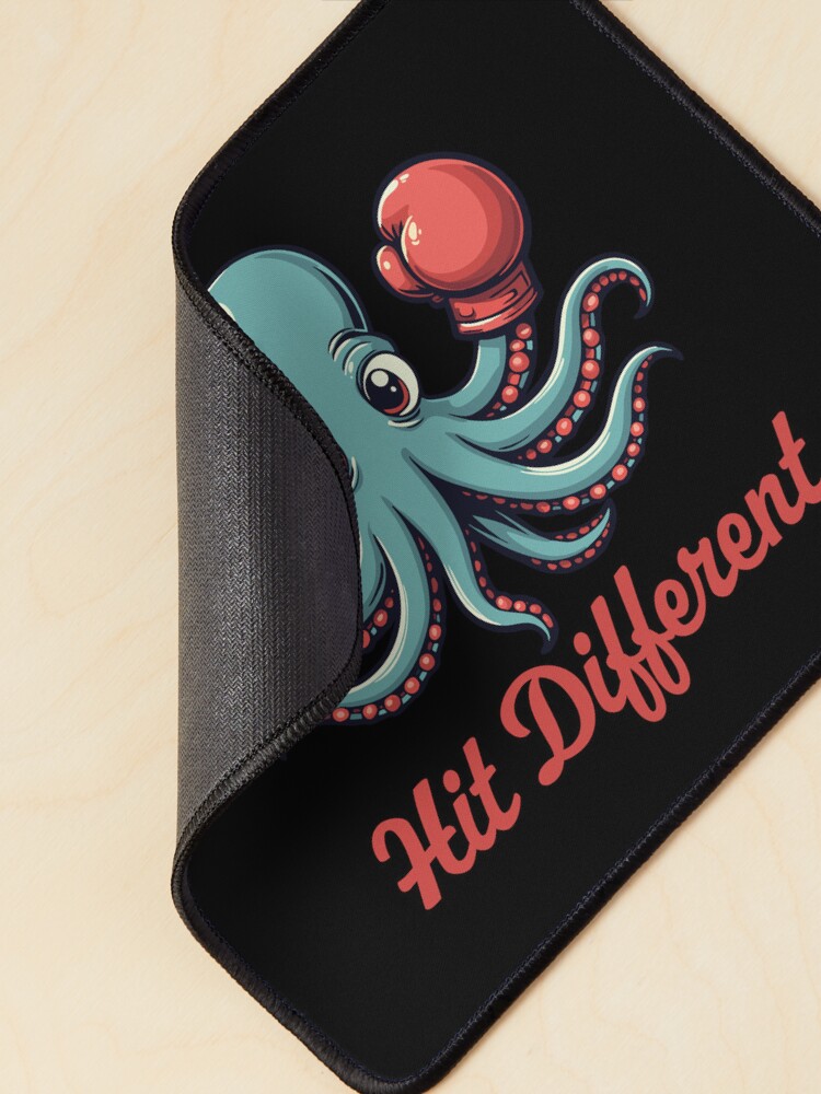 Thumbnail 2 of 5, Mouse Pad, Hit Different designed and sold by PaulSDesign.
