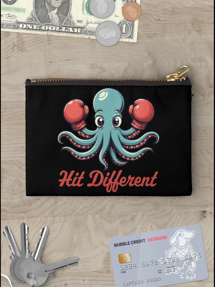 Thumbnail 3 of 4, Zipper Pouch, Hit Different designed and sold by PaulSDesign.