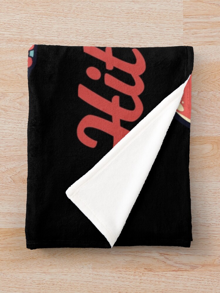 Thumbnail 3 of 6, Throw Blanket, Hit Different designed and sold by PaulSDesign.