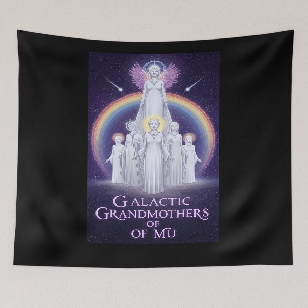 Item preview, Rainbow Ascension Of Galactic Grandmothers Of Mu designed and sold by JacynthePrice.