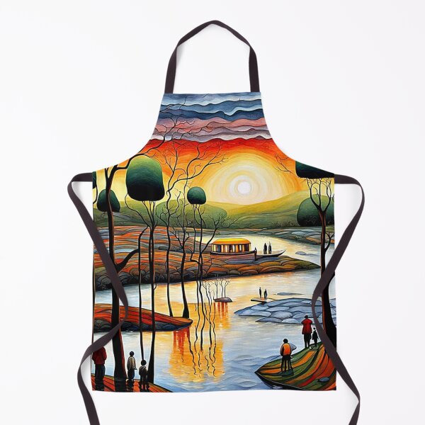 Item preview, Relaxing by the river 5 designed and sold by George Hutton Hunter.
