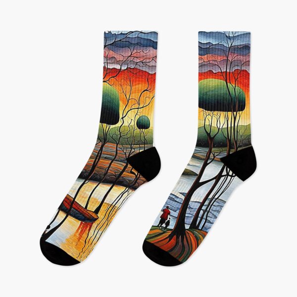 Item preview, Relaxing by the river 5 designed and sold by George Hutton Hunter.