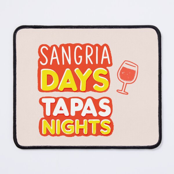 Item preview, Sangria Days Tapas Nights Spanish Food Art designed and sold by kacperartdesign.