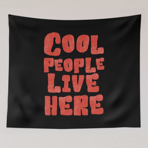 Item preview, Cool People Live Here designed and sold by Artify Shirts.