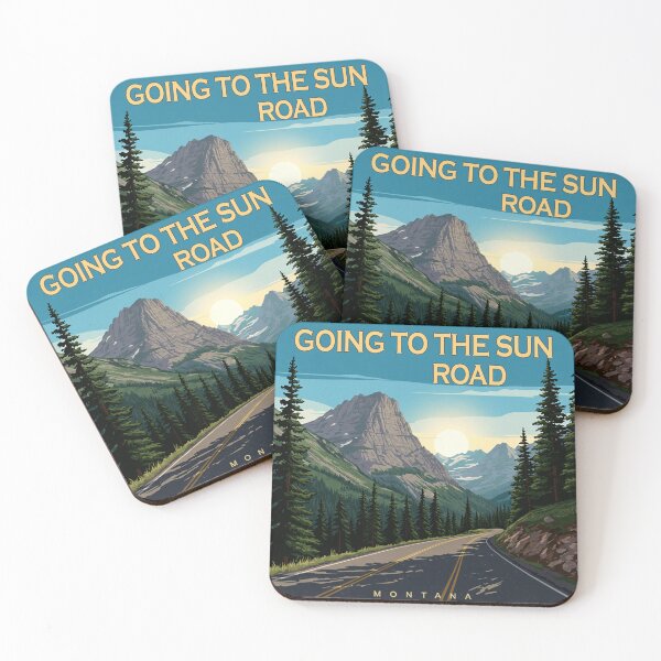 Item preview, Going To The Sun Road Montana Landscape designed and sold by Esskay Designs.