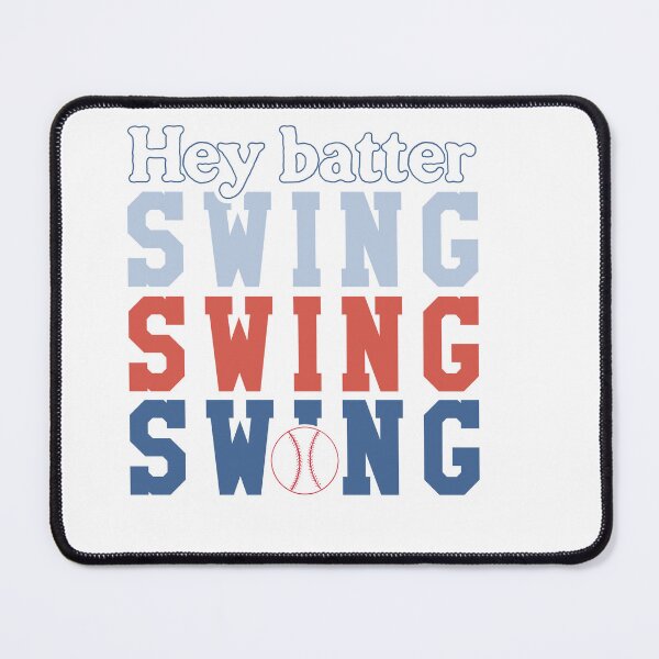 Item preview, Hey Batter Swing – Funny Baseball designed and sold by artcultreone.