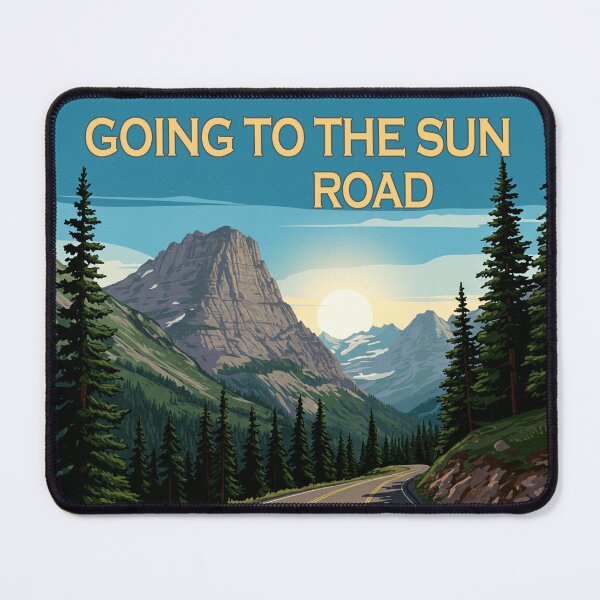 Item preview, Going To The Sun Road Montana Landscape designed and sold by Esskay Designs.