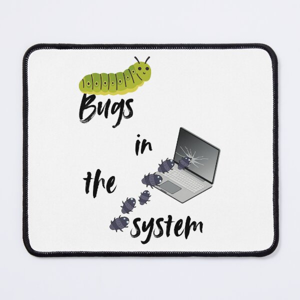 Item preview, Bugs In The System Funny Halloween Engineering Pun designed and sold by ThePungineer.