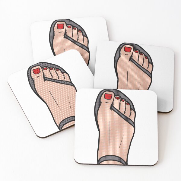 Item preview, Gray Sandal designed and sold by SolefulStickers.