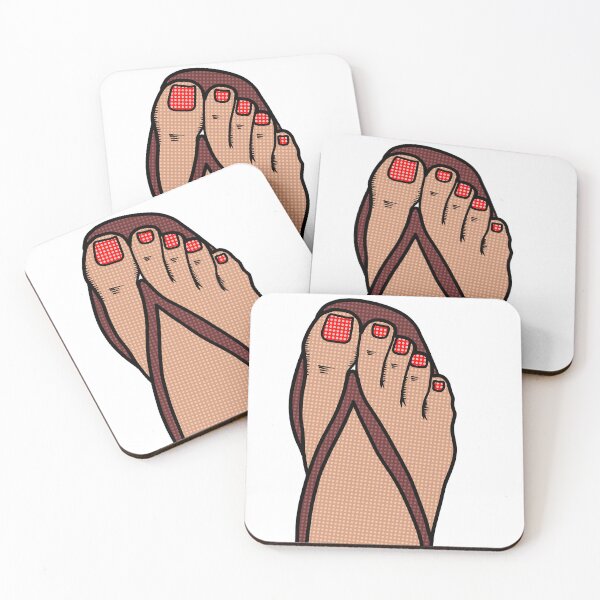 Item preview, Brown Flip Flop designed and sold by SolefulStickers.