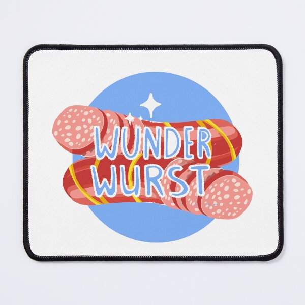Item preview, Wunder Wurst – Germany Sausage Icon designed and sold by kacperartdesign.