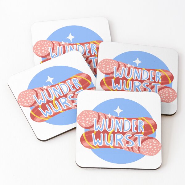 Item preview, Wunder Wurst – Germany Sausage Icon designed and sold by kacperartdesign.