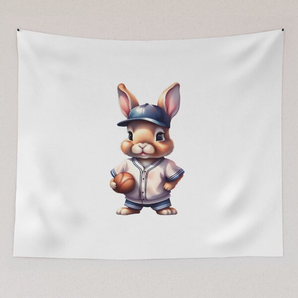 Item preview, Baseball Lover Rabitt, Cool rabbit, Rabbit Baseball Lover, Cool Rabit, Stylish Bunny designed and sold by KolorellaS.