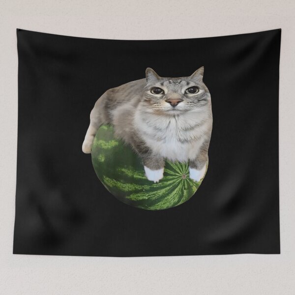 Item preview, Watermelon Cat Meme designed and sold by BASKF.